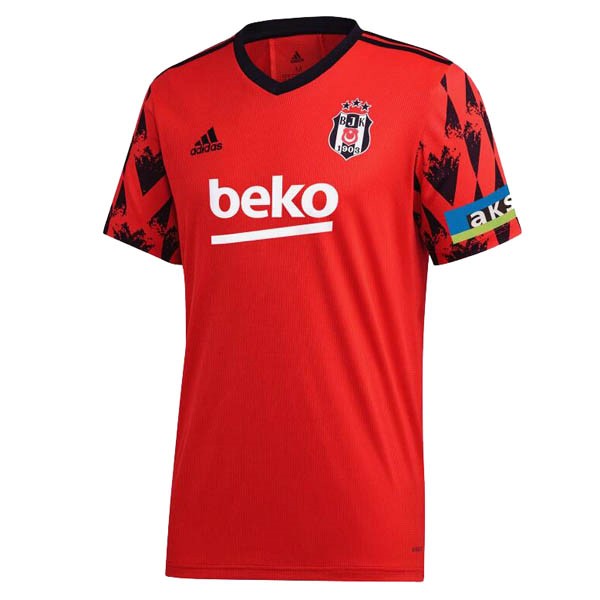 Tailandia Camiseta Besiktas 3ª Kit 2020 2021 Rojo